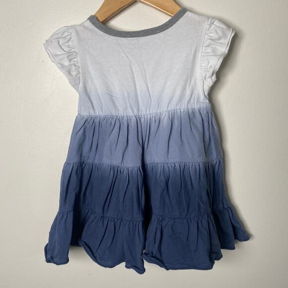 Burt's Bees Baby Ombre' Ruffle Dress 12M - Picture 5 of 5
